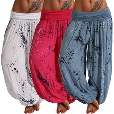 Hose Harem Farbklekse leicht