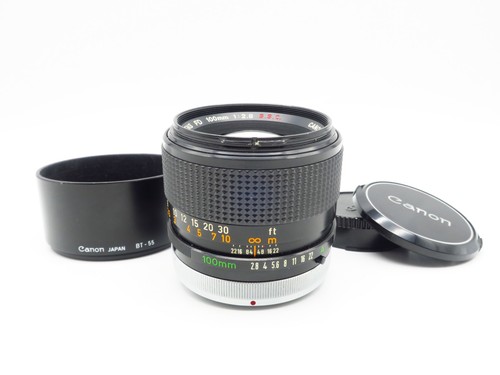 Canon lens 100mm 2 8 - fd,