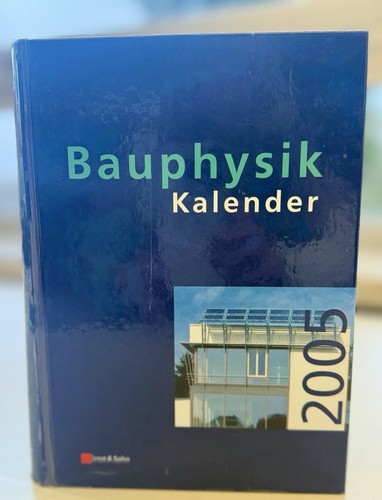 Bauphysik kalender 2005 - kalender,