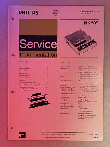 Philips service dokumentation - philips, service-dokumentation