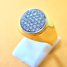 Herren Goldring 585 Gelbgold