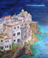 Zeichnung Gemälde Bild Acryl