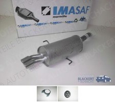IMASAF ESD Auspuff Endtopf+Anbauteile für Alfa 156+Sportwagon 3.2 GTA 2002-2006