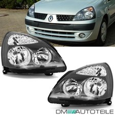 Scheinwerfer Set Klar schwarz