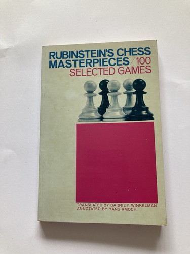Rubinstein chess - rubinstein’s,