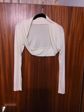 Schönes Bolero Jäckchen Gr XXL 2XL ungetragen Farbe beige 