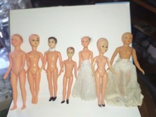 7 x Alte  Puppe für Bastler