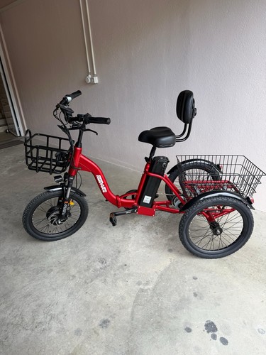 Dreirad 36v ridarse rot - e-dreirad,