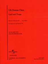 Oh Donna Clara! Tango Noten