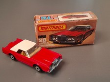matchbox lesney superfast mit ovp , Nr. 28 Lincoln Continental von 1979