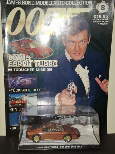 Eaglemoss lotus esprit turbo - eaglemoss,