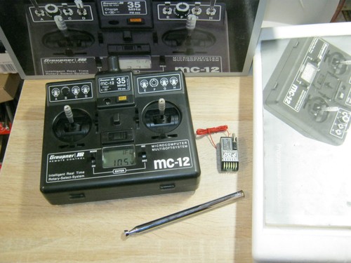 Graupner sender 35 mhz - 12,
