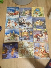 Servietten basteln Weihnachten