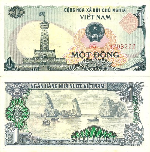 Vietnam dong 1985 90 unc - vietnam,