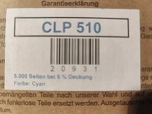 Kompat tonerkassette für - kompat.,