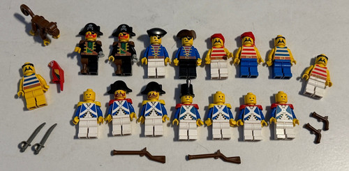 Lego piraten minifiguren - lego,