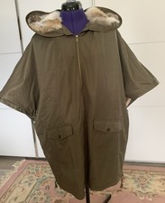 On Parle de Vous - Paris Echtpelz Luxus Weste Kaki Gr. T2 NEU