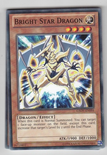 Bright star dragon - yu-gi-oh,
