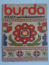 Burda - Sticken nach Volkskunstmustern 25-1981
