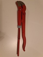 Rohrzange 1" Zange S-Maul 45°