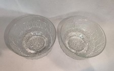  Mid Century Modern Eis Design Glas Dessertschalen x2
