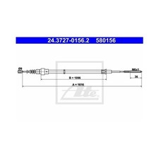 ATE Handbremsseil hinten für