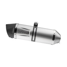 Exhaust tail piece for slip-on
