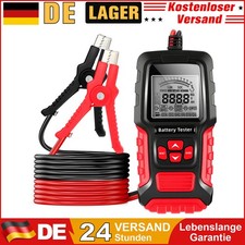 12V 24V Auto Batterietester Digital KFZ Diagnosegerät Akku Prüfer Testgerät CE