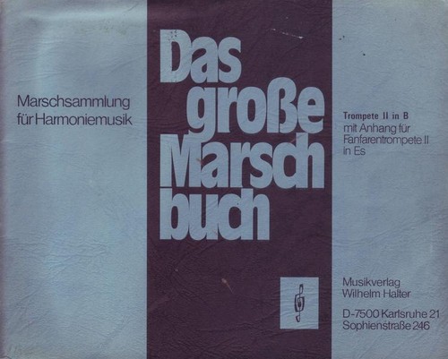 Das große marschbuch - große,
