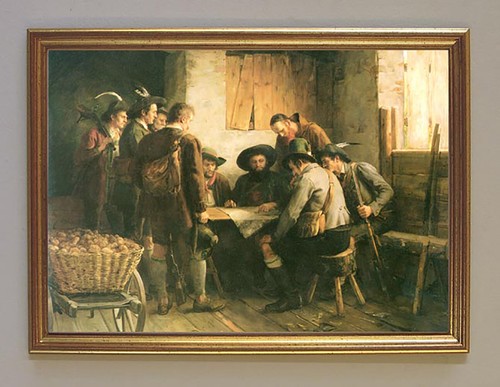 Kriegsrat des andreas hofer - kriegsrat,