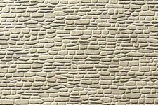 HEKI 72602 Bruchsteinmauer beidseitig geprägt 50 X 25 cm 2 Stück HO/TT/N NEU