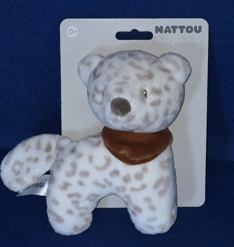 Kuscheltier nattou leopard neu - leopard,
