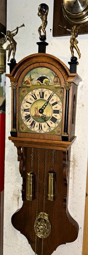 Wuba wanduhr holz mechanisch - ,