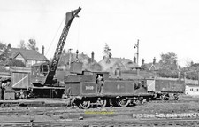 Eisenbahn Foto - Urbekohlung einer Panzerlok in Bournemouth 1958 um 1958