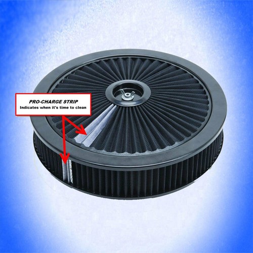 Edelbrock luftfilter schwarz - luftfilter,