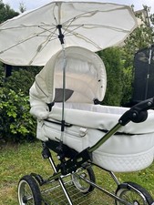 Emmaljunga Kinderwagen - Classic Chrome mit reichlich Zubehör