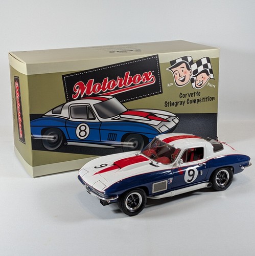 Exoto motorbox corvette - exoto, 1/18