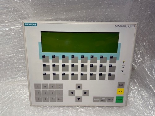 Siemens operator panel - operator,