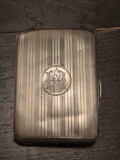 Zigarettenetui Sterling Silber