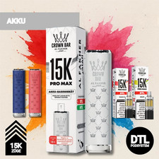 Al Fakher 15k Pro Max 15000 Züge Big Puff E-Zigarette Vape E-Shisha Alle Sorten