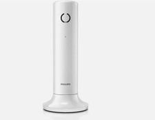 Philips M4501W Festnetztelefon Kompakt HQ-Sound Freisprechen 50 Namen ECO-Modus 