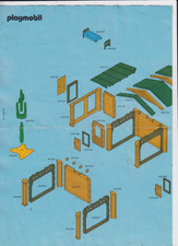 Playmobil 3768 Bauplan Western Silver Ranch