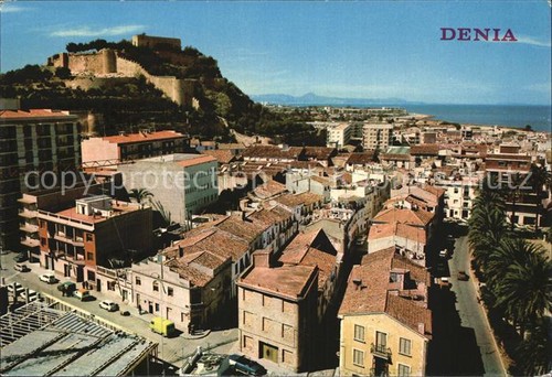 Denia fliegeraufnahme - denia,