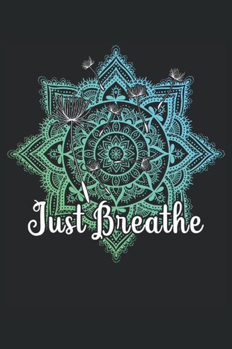 Mandala breathe dandelion - breathe,