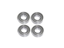 4x Kugellager zöllig R166 ZZ