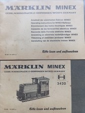 3420 Zwei Anleitungen Märklin