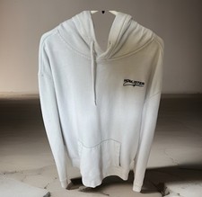 Kapuzenpullover Hollister Gr. XS Weiß Gebraucht Guter Zustand