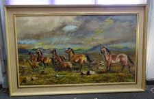 schönes großes Ölbild