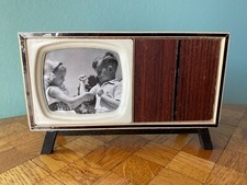 Fernseher Altmann 60er  Puppenhaus Puppenstube 1:12 dollhouse tv television