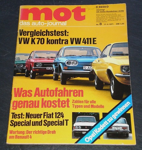 Mot vergleichstest vw - mot,